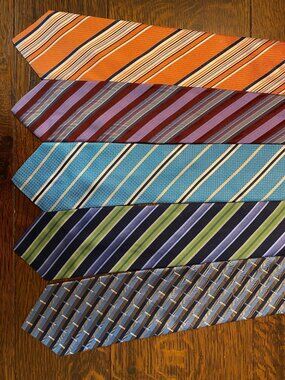 TOM JAMES SILK TIES